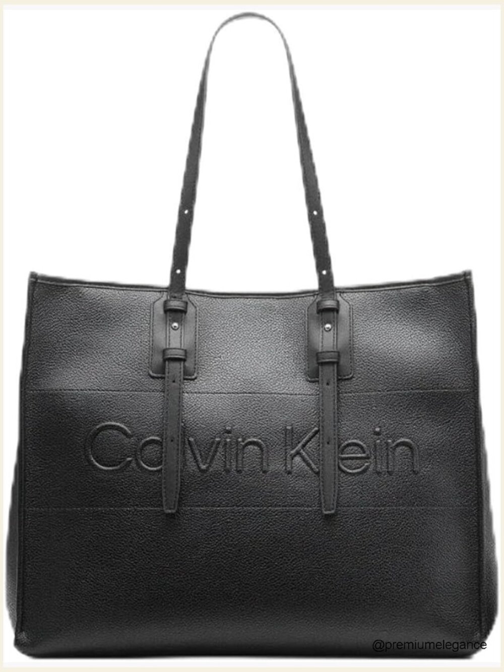 Large Tote with Multiple Pockets, Vegan Leather, Handbag